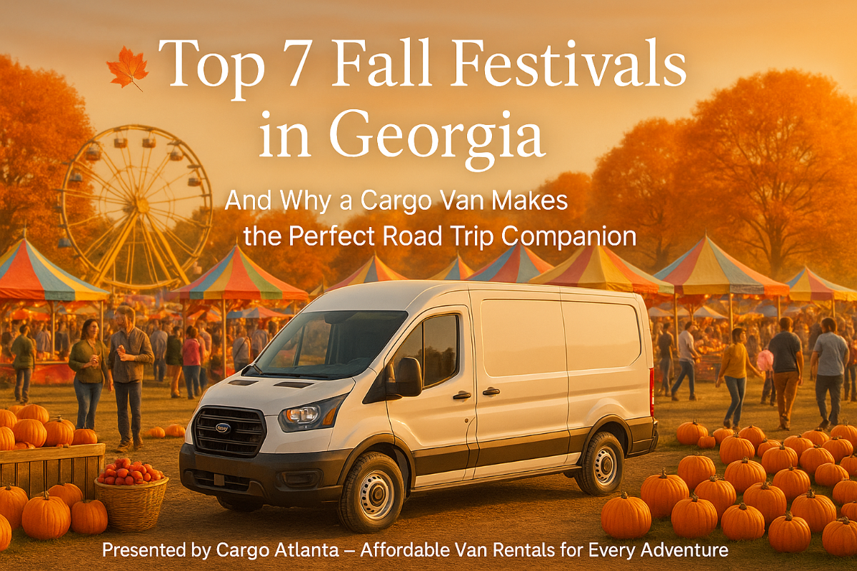 Top 7 Fall Festivals in Georgia | Cargo Van Road Trip Guide