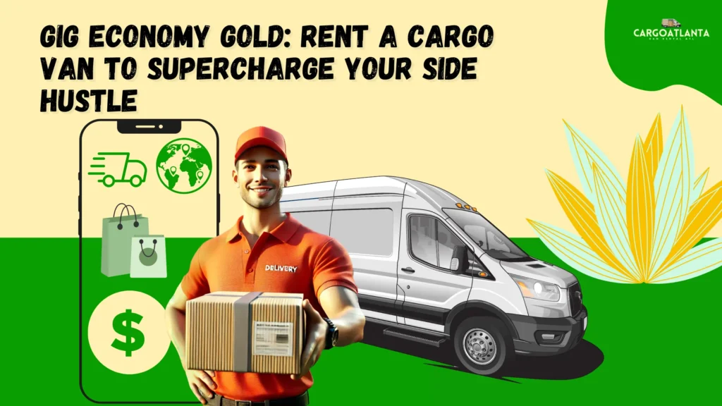 Gig Economy Gold: Rent a Cargo Van to Supercharge Your Side Hustle