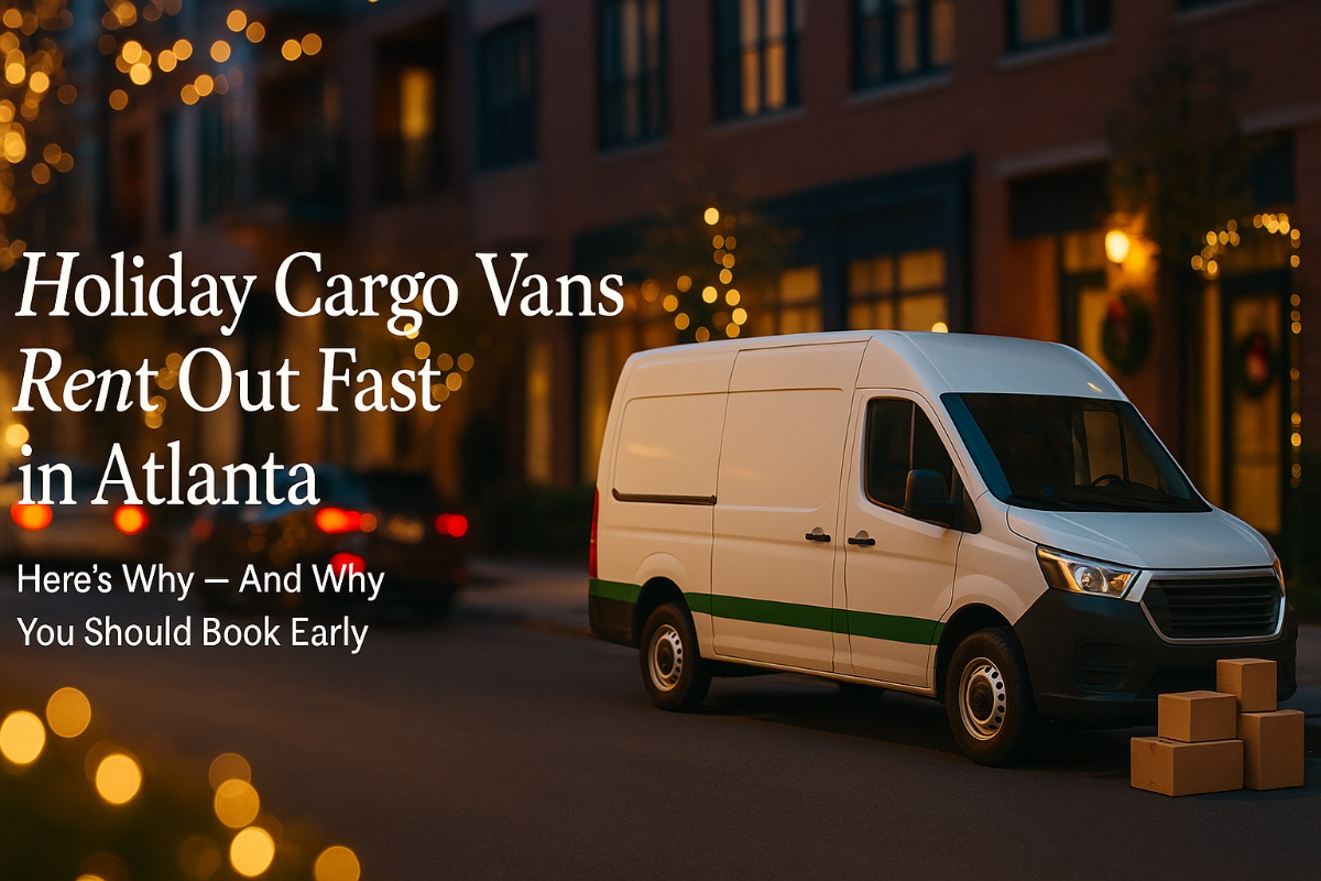 Why Cargo Vans Are Hard to Rent During the Holidays in Atlanta (Book Early Guide)