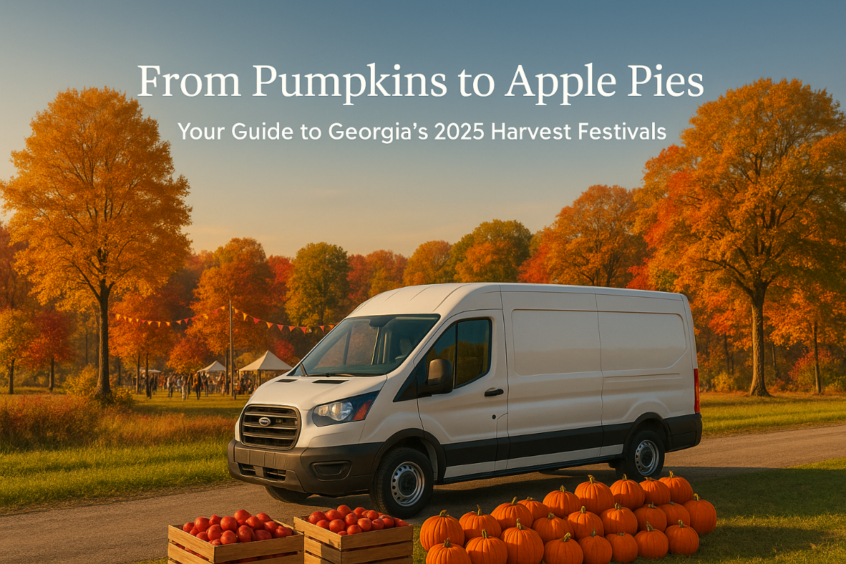 From Pumpkins to Apple Pies: A Cargo Van Guide to Georgia’s Seasonal Harvest Festivals