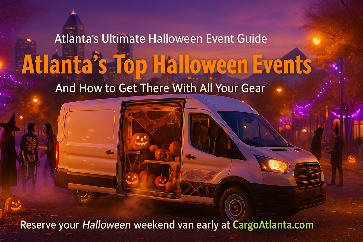 Atlanta’s Top Halloween Events 2025 | Cargo Van Setup Guide