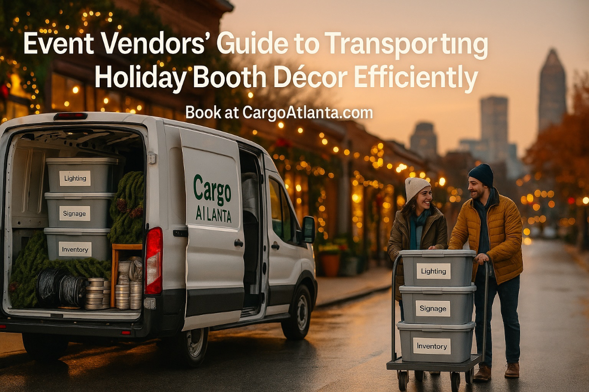 Event Vendors’ Guide to Transporting Holiday Booth Décor Efficiently