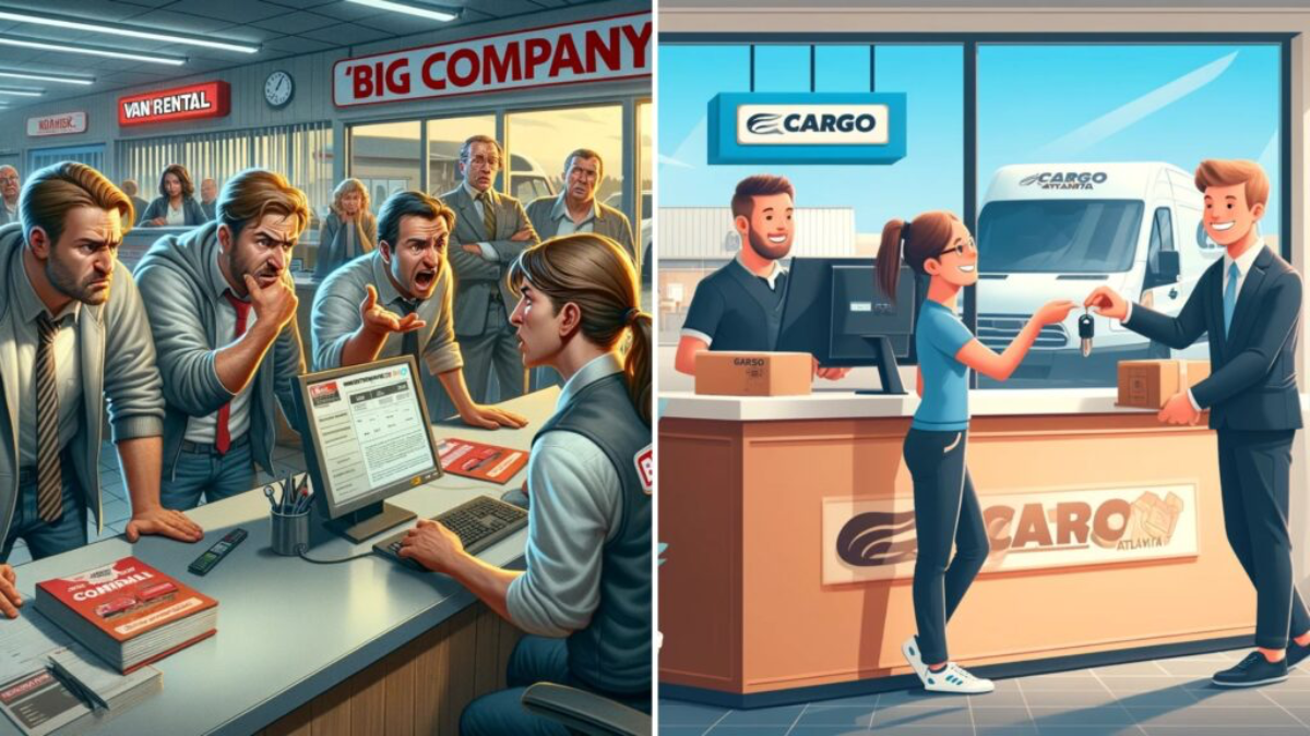Better Availability vs Big Rental Cargo Van