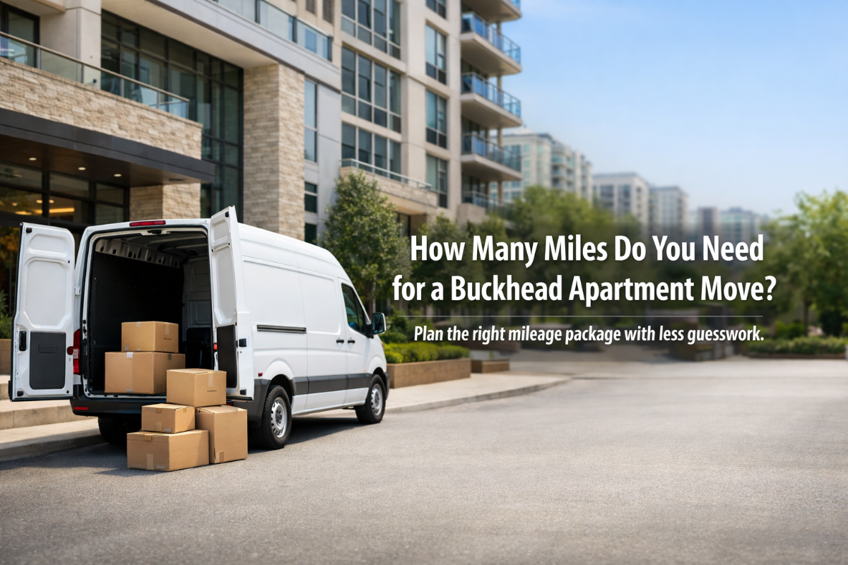 How Many Miles for a Buckhead Apartment Move? | Cargo Atlanta