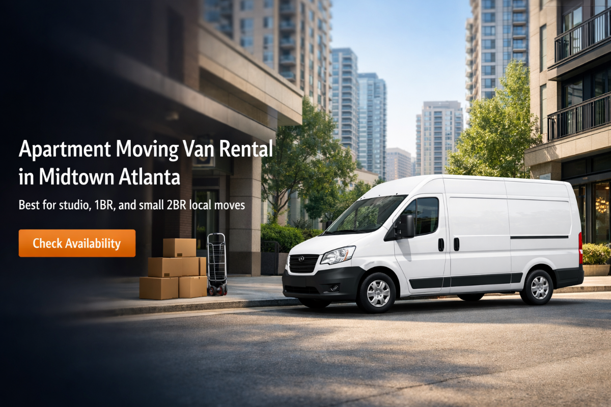 Apartment Moving Van Rental in Midtown Atlanta | Cargo Atlanta