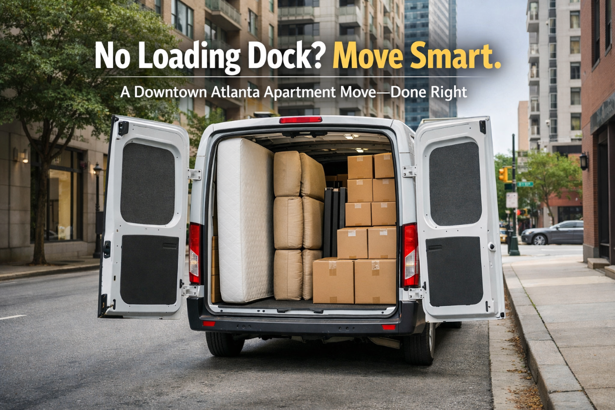 No Loading Dock? How to Move a Downtown Atlanta Apartment Smartly