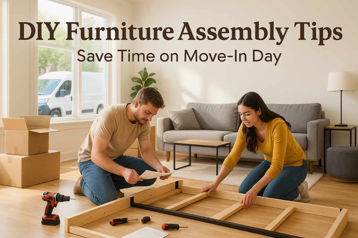 Furniture Assembly Tips: Save Time on Move-In Day