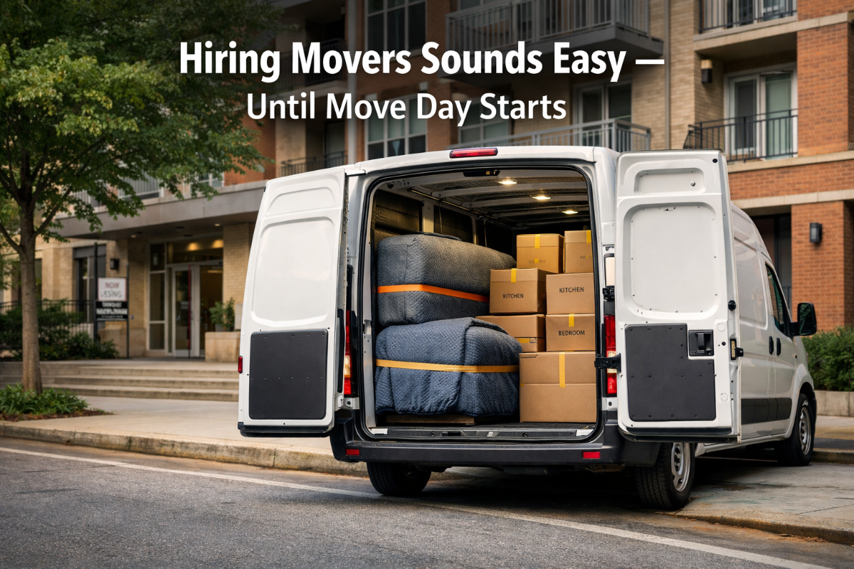 Why Hiring Movers Feels Easier  Until Move Day Starts | Atlanta Apartment Moves