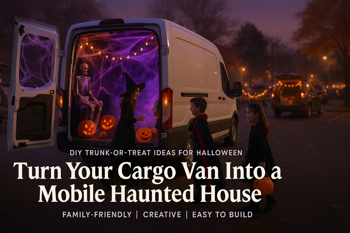 Turn Your Cargo Van Into a Mobile Haunted House — Trunk or Treat Van Ideas