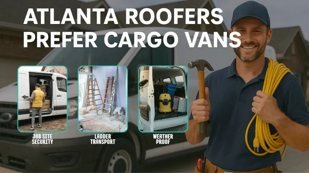 Why Atlanta Roofers Rely on Cargo Vans