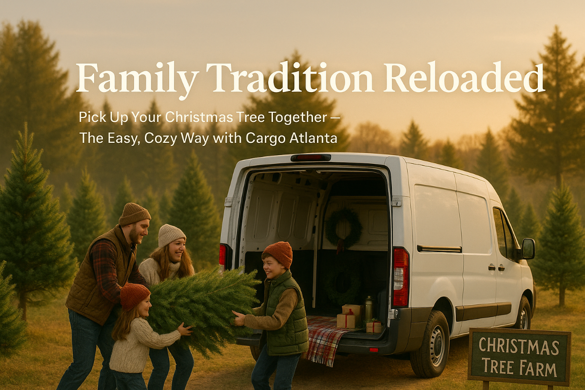Family Christmas Tree Trips Made Easy with Cargo Atlanta