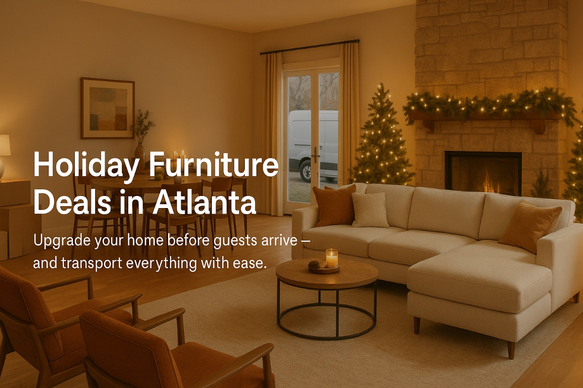Holiday Furniture Deals in Atlanta: Upgrade Before Guests Arrive