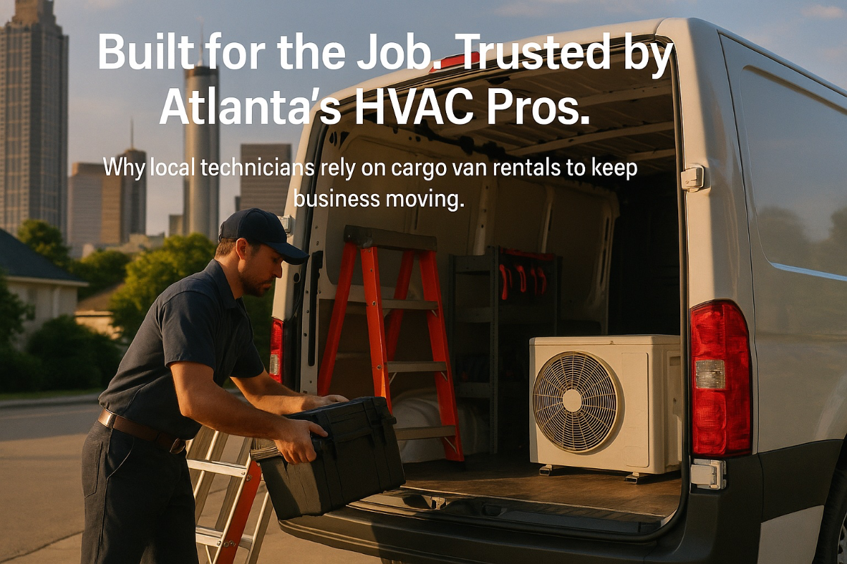 Why Atlanta HVAC Techs Trust Cargo Van Rentals