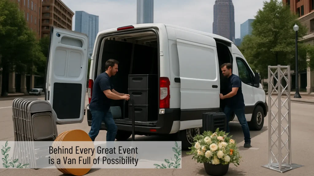 Why Event Planners Rely on Cargo Vans for Atlanta event logistics