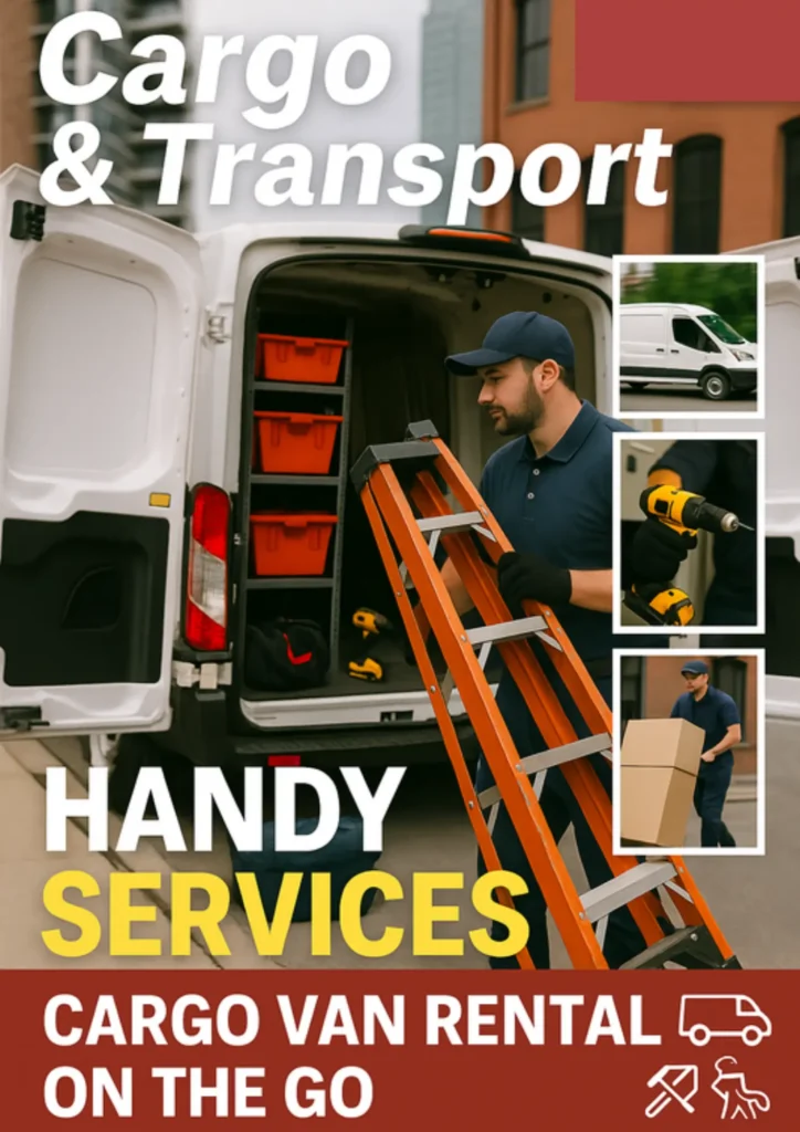 The Ultimate Transport Solution For Handy Services: Cargo Van Rental