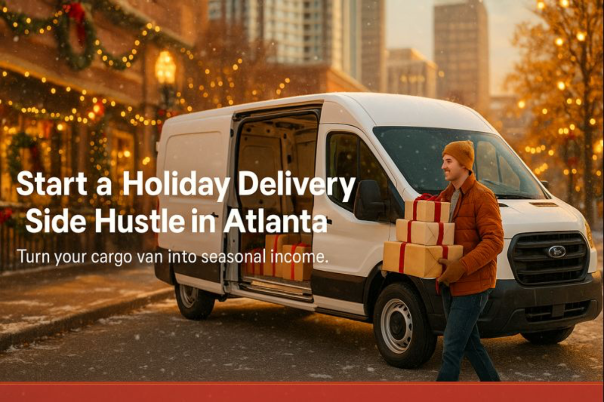 Start a Holiday Delivery Side Hustle in Atlanta With a Cargo Van | Cargo Atlanta