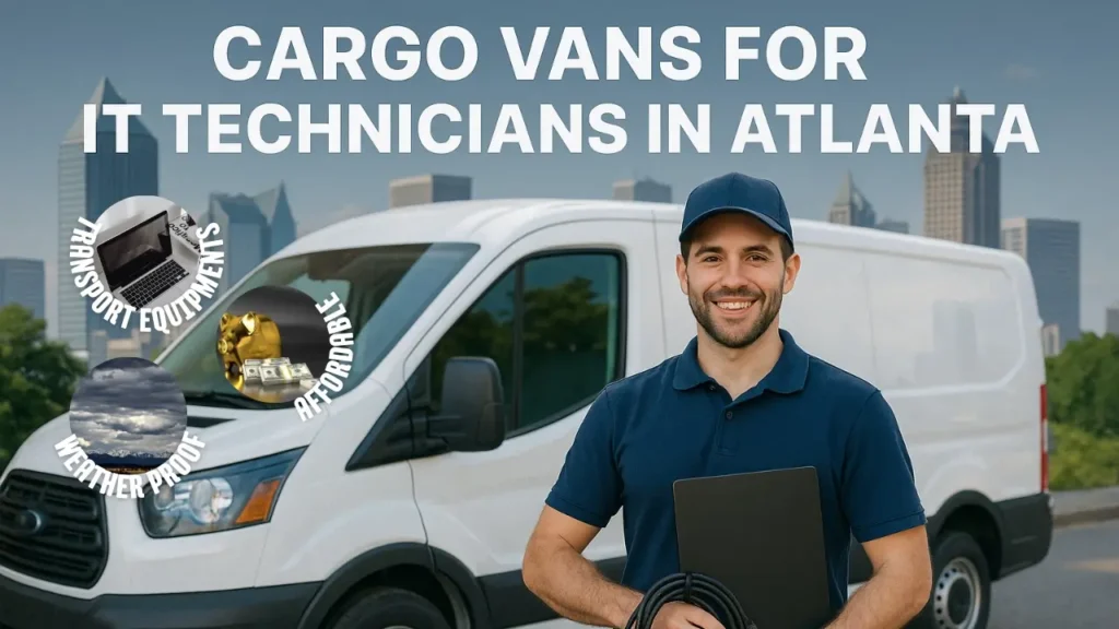 How Atlanta IT Technicians Stay Organized with Cargo Vans
